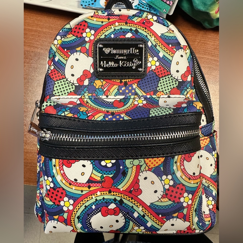 Loungefly x Hello Kitty Rainbow mini backpack